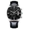 Nibosi | Luxury Chrono 100% Steel Quartz Watch
