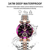 POEDAGAR | Luxury Elegant Waterproof Stainless Steel Watch