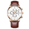 Nibosi | Luxury Chrono 100% Steel Quartz Watch