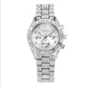Geneva | Luxury Stainless Steel Crystal Quartz Watch