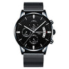 Nibosi | Luxury Chrono 100% Steel Quartz Watch