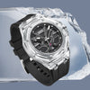 Mark Fairwhale | Transparent Acrylic Luminous Quartz Watch