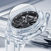 Mark Fairwhale | Transparent Acrylic Luminous Quartz Watch