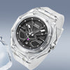 Mark Fairwhale | Transparent Acrylic Luminous Quartz Watch