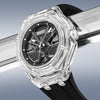 Mark Fairwhale | Transparent Acrylic Luminous Quartz Watch