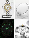 Olevs | Luxury Glow In Dark Watch