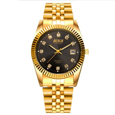 Bosck | Luxury Gold Business Watch