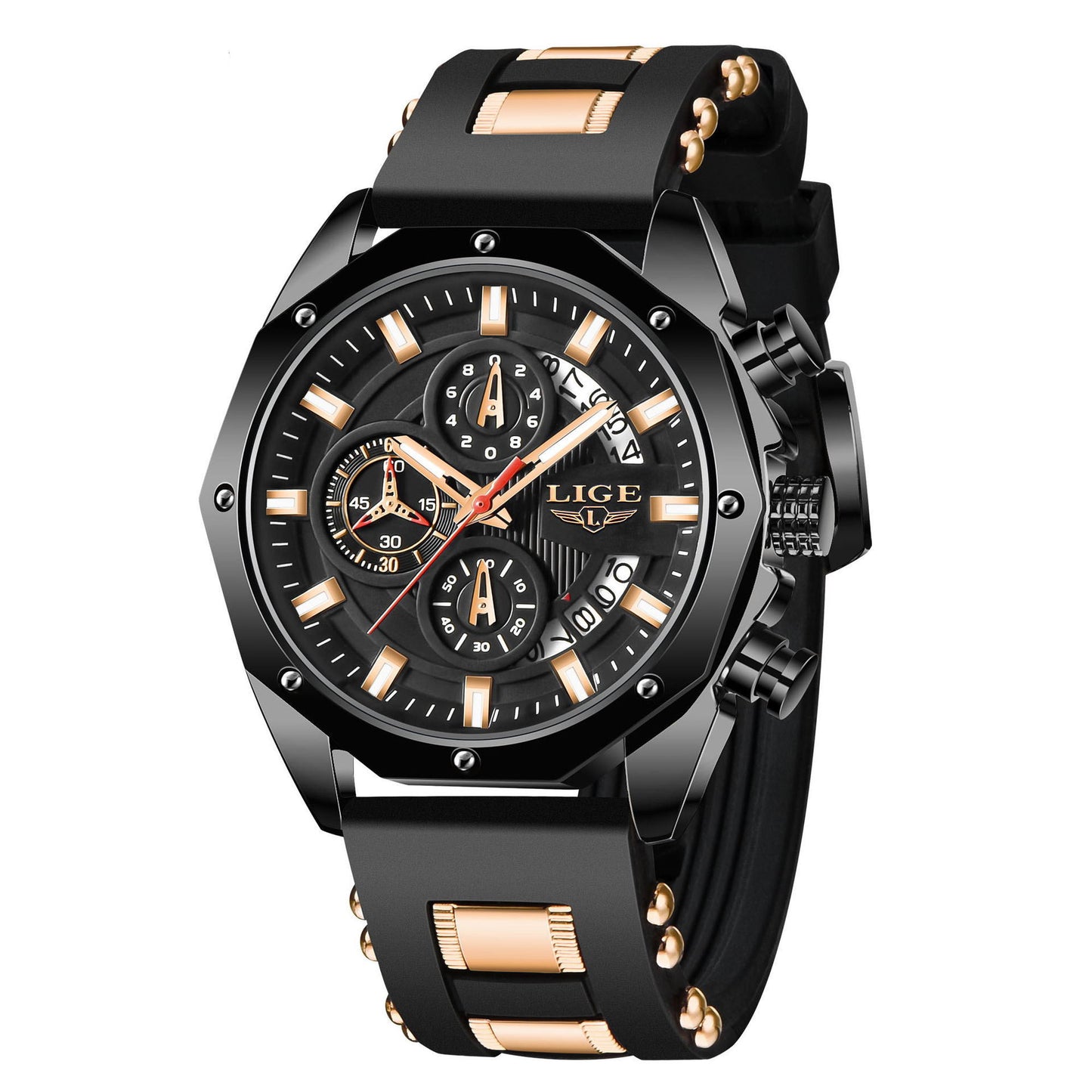Lige | Luxury Chrono Fashion Quartz Watch