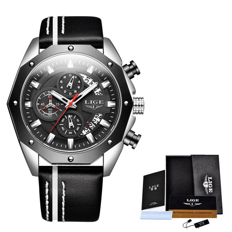 Lige | Luxury Chrono Fashion Quartz Watch